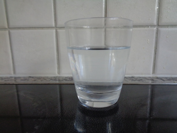1 Deziliter Wasser
