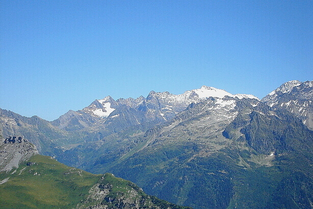 Chli Sustenhorn (3318m), Sustenhorn (3503m), Giglistock (2900m)