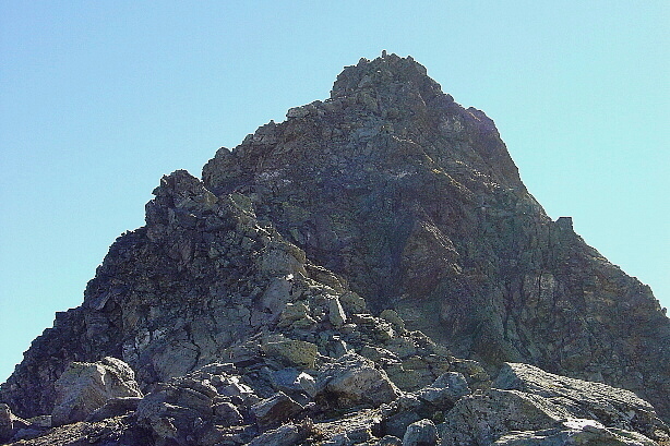 Pointe de Drône (2949m) beim Abstieg