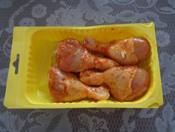 Put the marinade generously on both sides of the chicken pieces