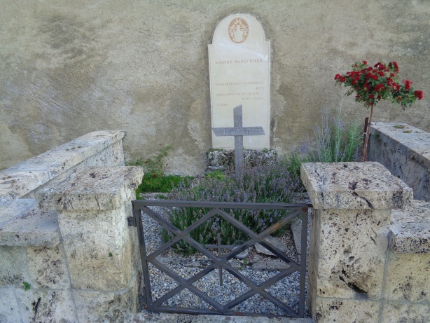 Grave of Rainer Maria Rilke