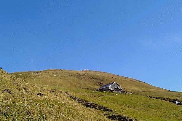 Blick beim Abstieg zum Rauflihorn (2322m)