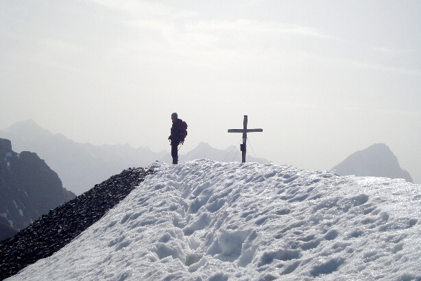 Gipfel Rinderhorn (3448m)