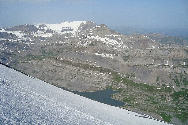 Schneehorn (3178m), Wildstrubel (3243m), Steghorn (3146m), Roter Totz (2848m)