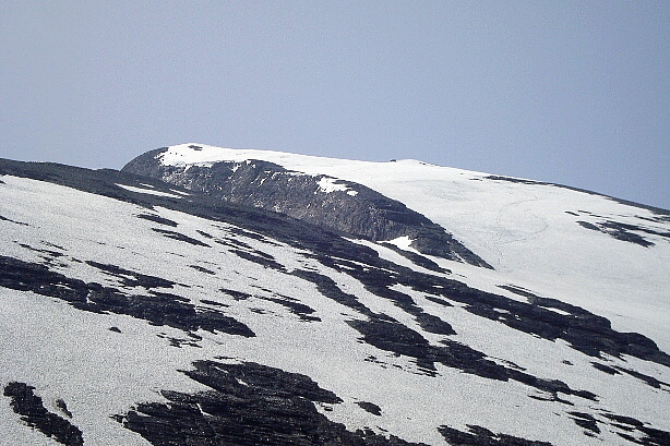 Rinderhorn (3448m) - Blick zurück
