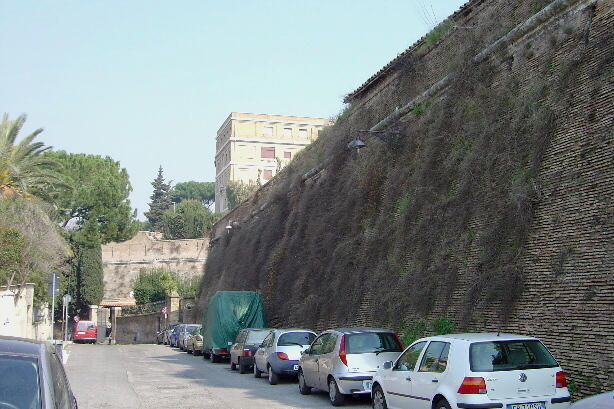 Aurelian Wall (built to protect Rome, 270 a.D.)