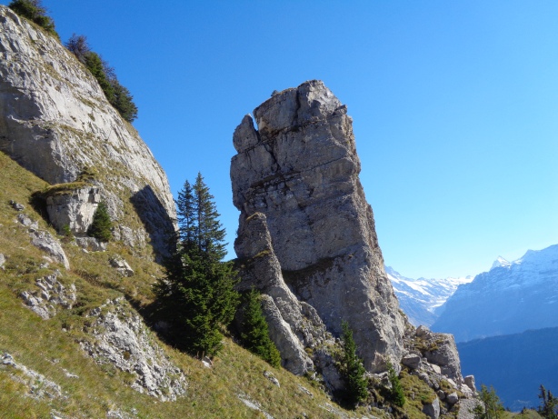 Ascending to Oberberghorn