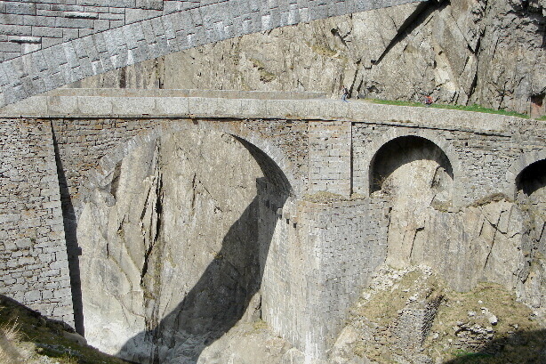 The old Teufelsbrücke / Devil Bridge