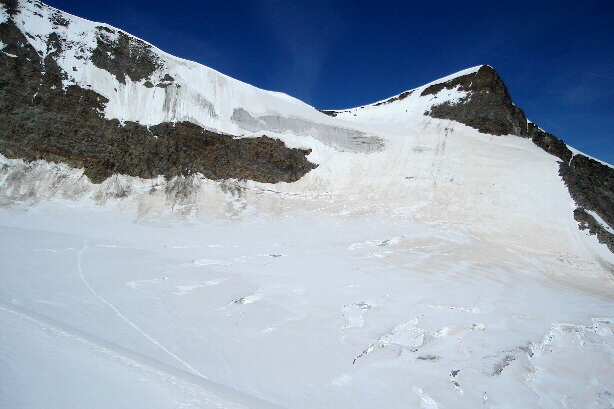 Ulrichshorn (3925m) und Hohbalmgletscher