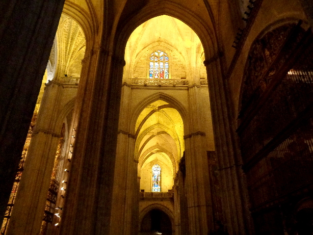 Interior view of the cathedral
