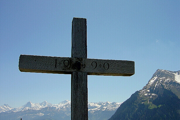 Gipfelkreuz Sunnighorn (1397m)