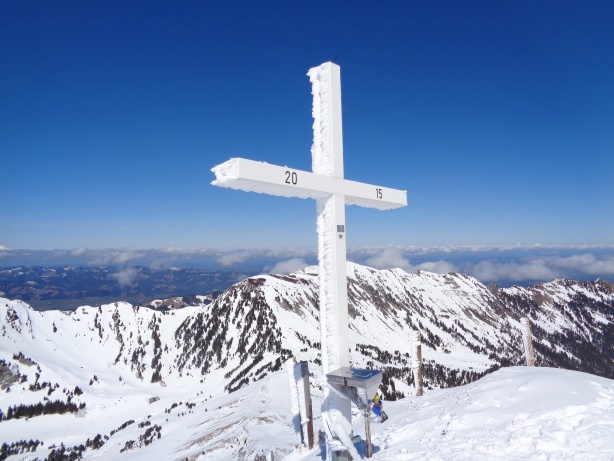 Summit cross of Fürstein (2039m)