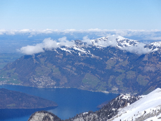Rigi Kulm (1797m) and Lake Lucerne