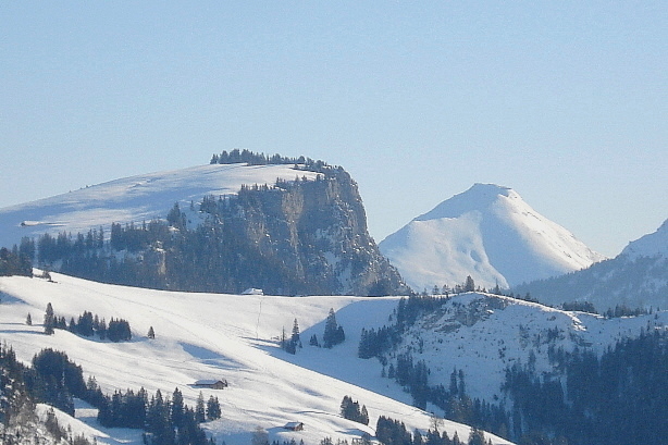 Abendberg (1852m) and Niesen (2362m)