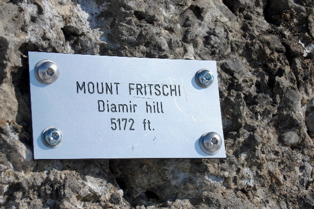 Vorgipfel Stand - Mount Fritschi (1920m)