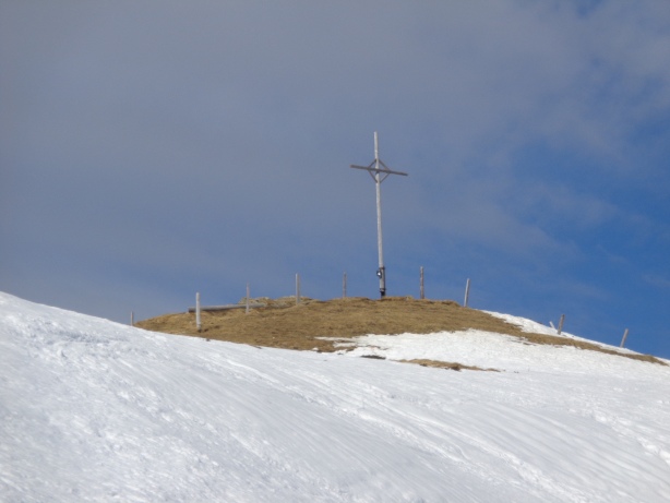Summit cross of Rickhubel (1943m)