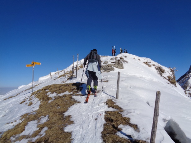 Peak of Schibespitz (2060m)