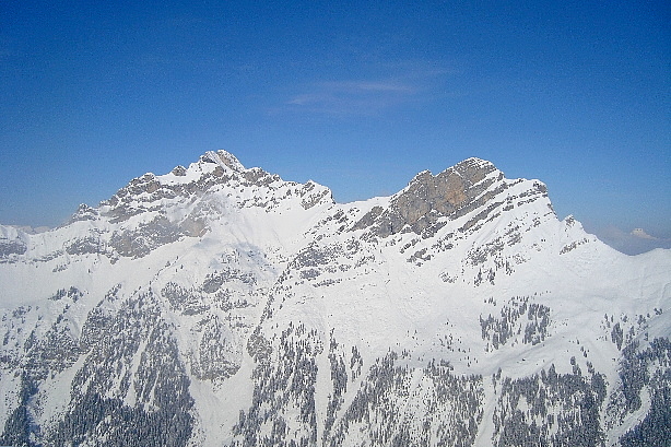 Spillgerte (2476m) and Diemtigtaler Rothorn (2410m)