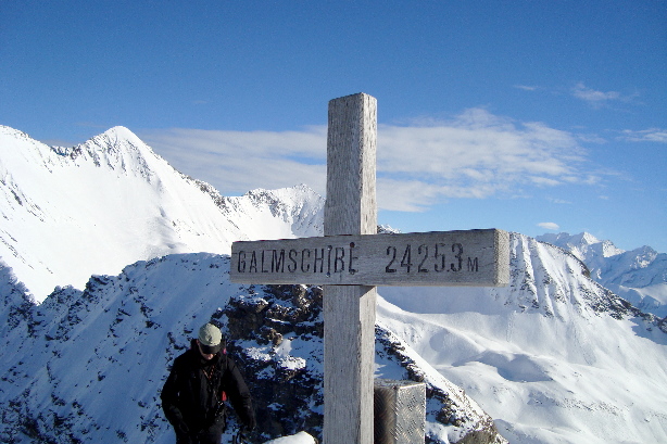Gipfelkreuz Galmschibe (2425m)