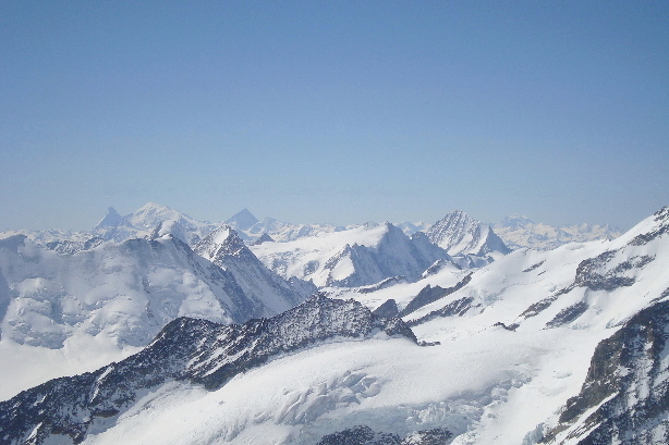 Matterhorn, Weisshorn, Dent Blanche, Mont Collon, Bietschhorn