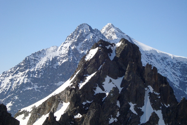 Oberheuberg (2785m), Sustenspitz (2931m), Sustenhorn (3503m)