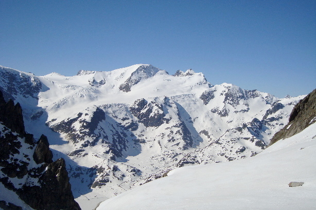 Gwächtenhorn (3420m), Vorder Tierberg (3091m), Mittler Tierberg (3311m)