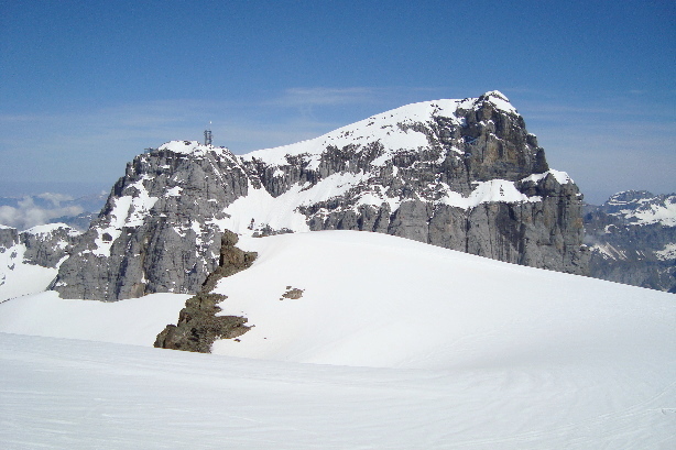 Klein Titlis (3063m) and Titlis (3238m)