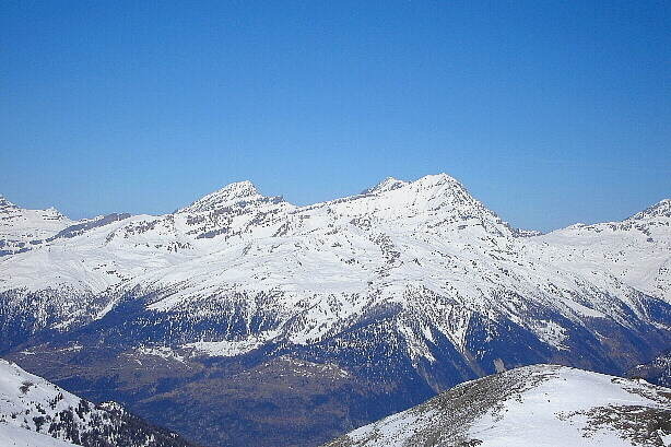 Rinderhorn (3448m), Altels (3624m), Balmhorn (3699m)