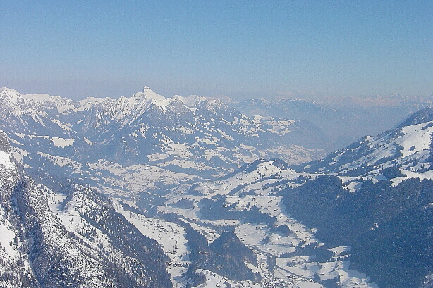Blick nach Osten - Stockhornkette