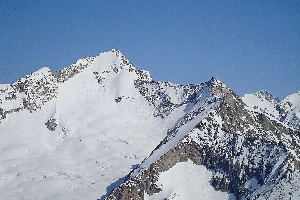 Schinhorn (3797m), Wysshorn (3546m), Torberg (3023m)