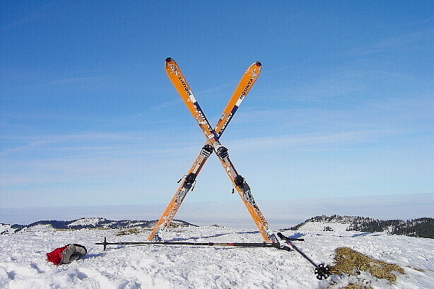 Summit cross of Birehubel (1850m)