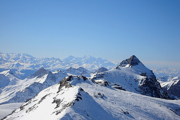 Mont Blanc (4802m), Hockenhorn (3293m)