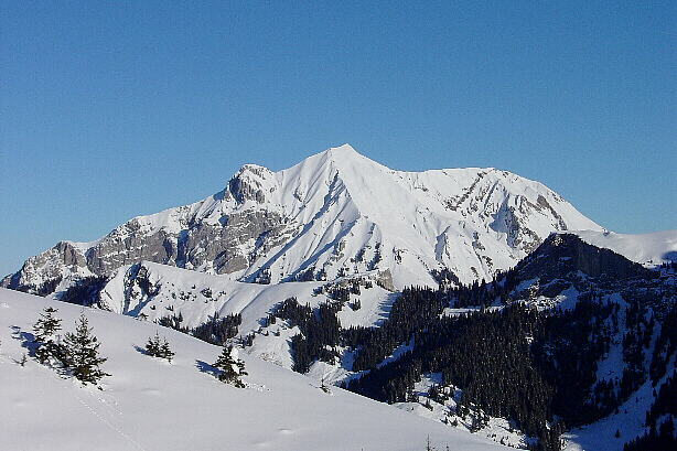 Dreispitz (2520m) und Latrejespitz (2421m)