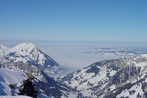 Blick nach Norden - Niesen (2362m)