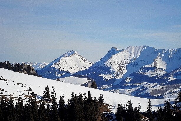 Niesen (2362m), Fromberghorn (2394m), Drunengalm (2408m)