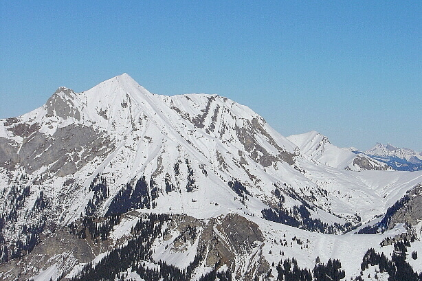 Dreispitz (2520m), Latrejespitz (2421m), Morgenberghorn (2248m)