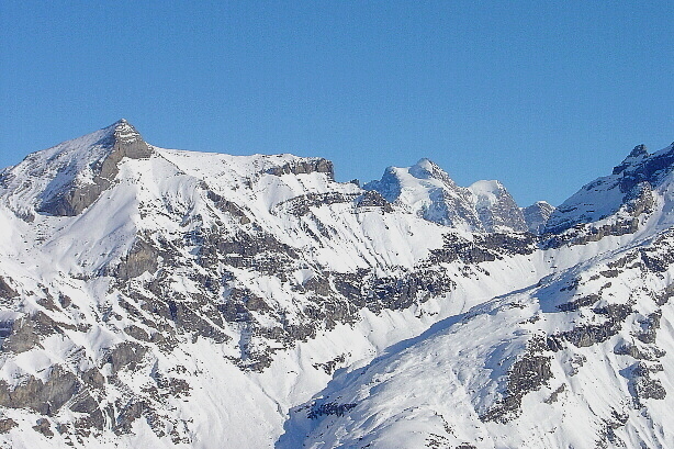 Hundshorn (2929m) and Jungfrau (4158m)