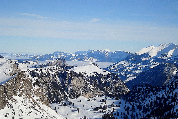Gemmenalphorn (2061m), Burgfeldstand (2063m), Niederhorn (1949m)