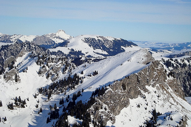 Stockhorn (2190m), Turnen (2079m), Muntiggalm (2077m)