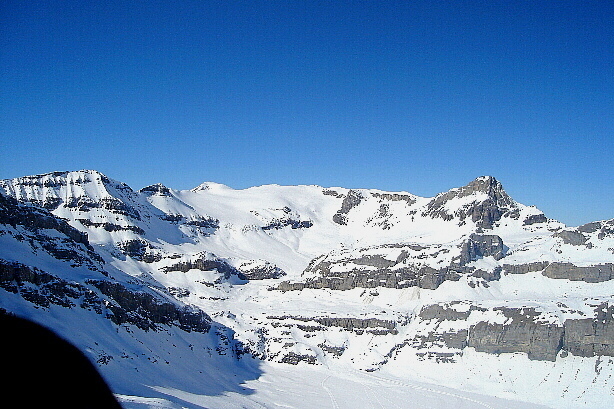 Schneehorn (3178m), Wildstrubel (3243m), Grossstrubel (3244m)