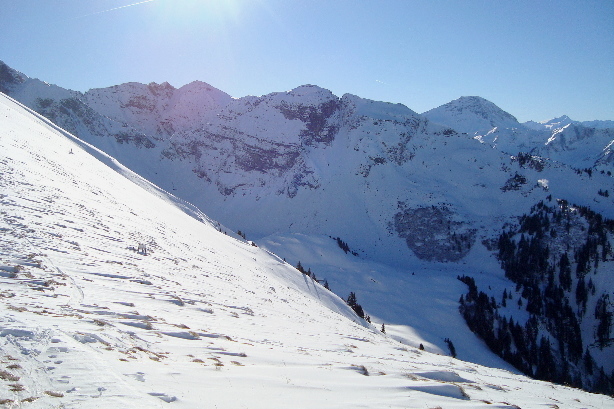 Chirgelischibe (2287m), Galmschibe (2425m), Albristhorn (2762m)