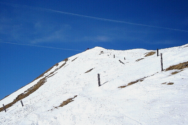 The summit from the cable-car station