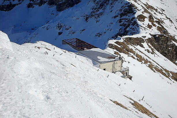 Die Bergstation der Gondelbahn
