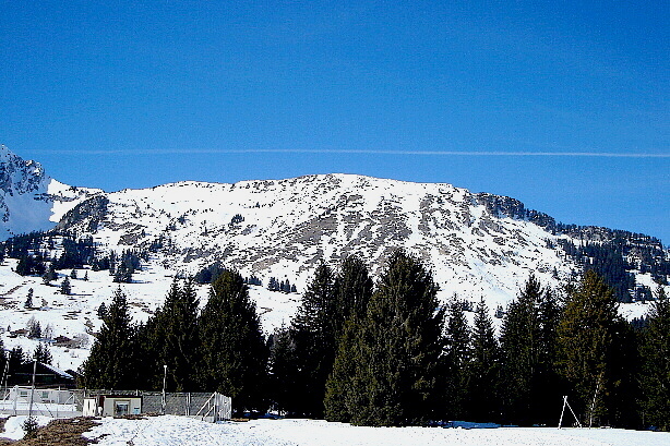 Arête de Dorchaux (2043m) vom Col des Mosses