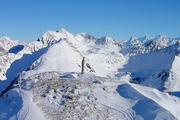 Männlifluh (2652m), Winterhorn (2609m)