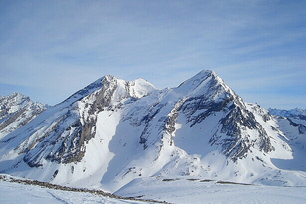 Doldenhorn (3638m), Balmhorn (3699m), Altels (3624m), Rinderhorn (3448m)