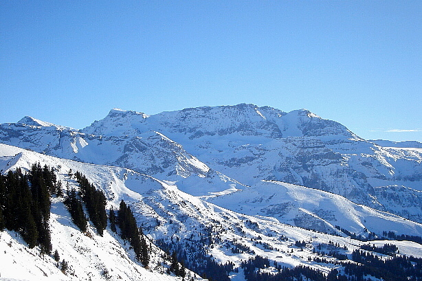 Steghorn (3146m), Ammertenspitz (2613m), Wildstrubel (3244m)