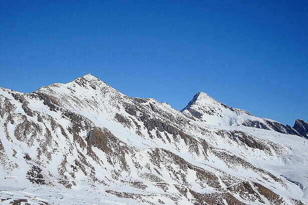 Grossenegg (2623m) und Schwarzhorn (2928m)