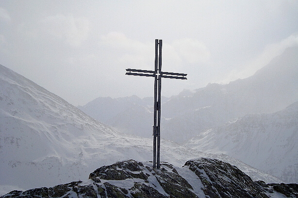 Summit cross of Staldhorn (2463m)