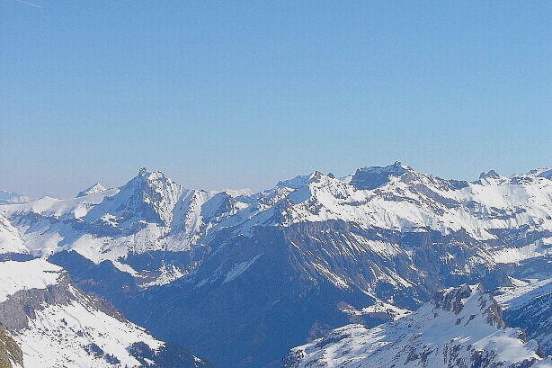Sattelhorn (2375m), Bire (2502m), Zallershorn (2743m), Dündenhorn (2862m)